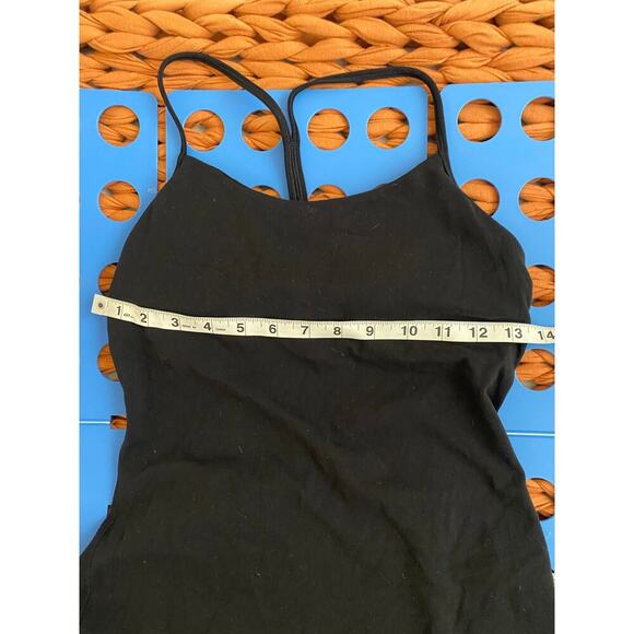 Lululemon Power Pose Black Tank Light Support for A/B Cup Size 6 - Picture 9 of 11
